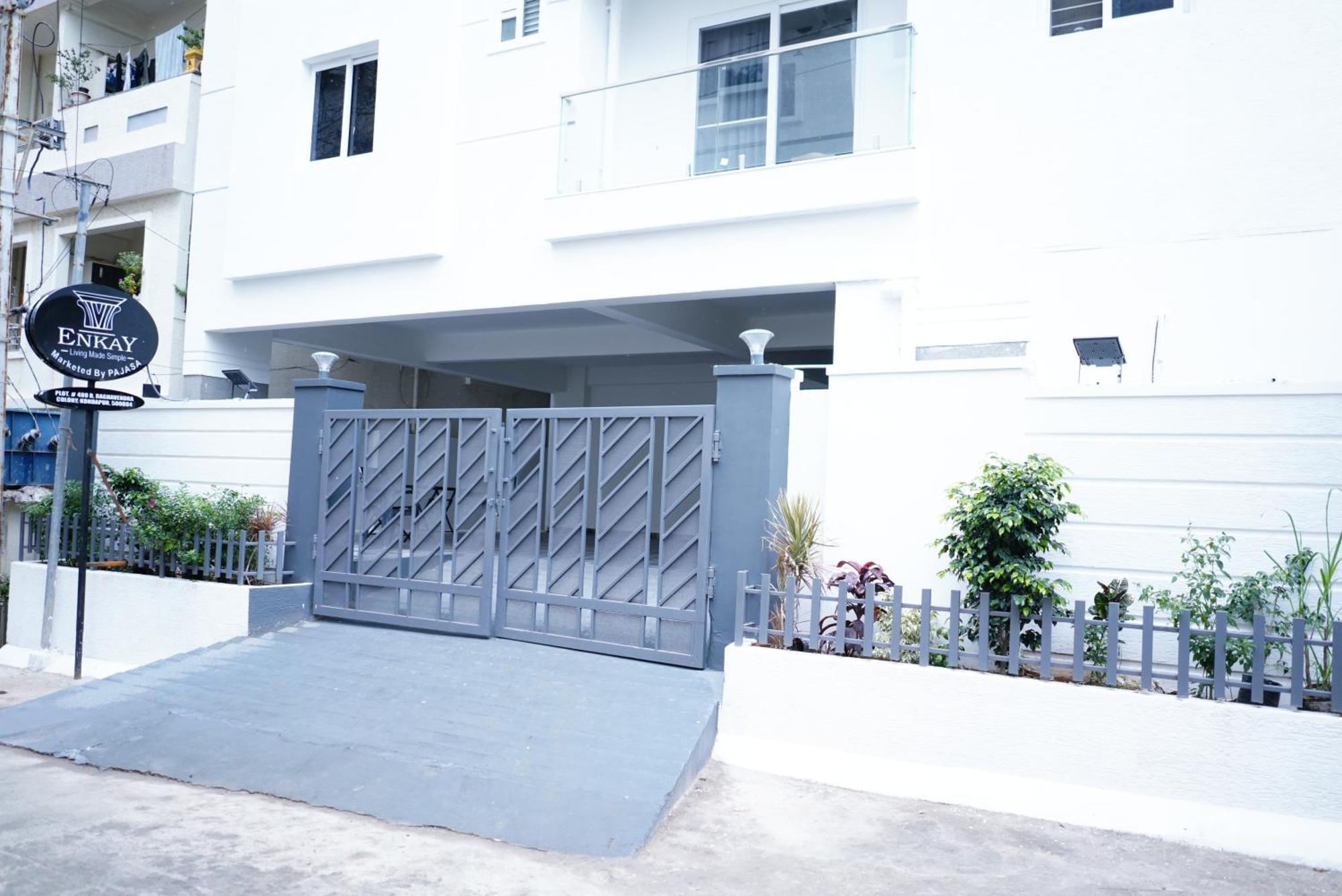 Enkay Service Apartments Kondapur  Kültér fotó