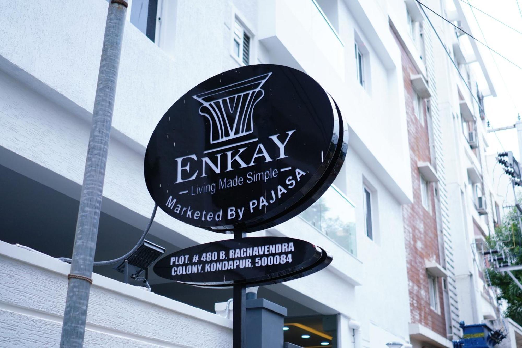 Enkay Service Apartments Kondapur  Kültér fotó